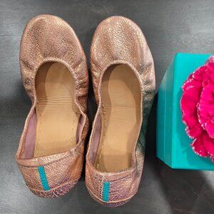 Tieks, US Size 11 Rose Gold Glam